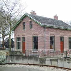 In het Spoorwegmuseum staat de stationschefwoning van Bilthoven