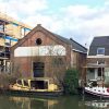 Heuveloord: loods van bouwmaterialenhandel Trip te Utrecht