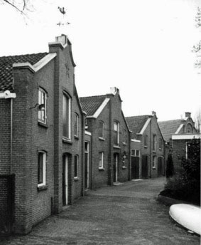 Breukelen Brouwerij graanpakhuizen foto P Nijhof in 1981