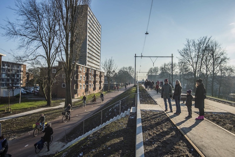 Opening Oosterspoorbaan Utrecht in 2017
