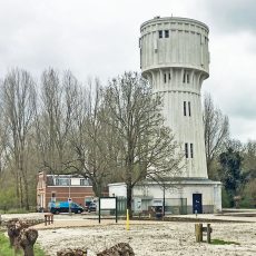 De unieke watertoren in Nieuwegein van het systeem Dumas